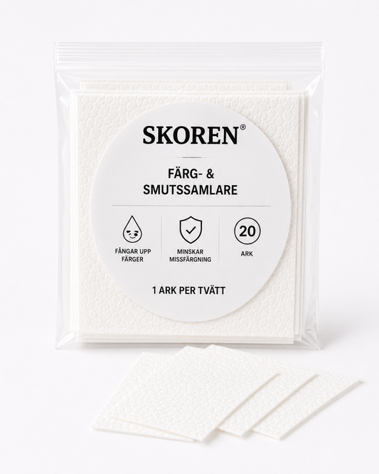 SKOREN Färg & Smutssamlare – 20 tvättark